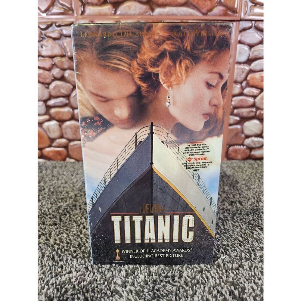 Sealed VHS Double Titantic
